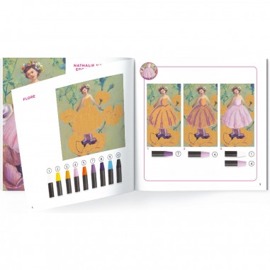 Peinture impressionniste - Sur l’étang aux Nymphéas - Inspired By Djeco