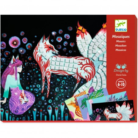 Coffret mosaiques Créatures légendaires - Djeco