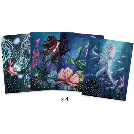 Coffret Peinture en 3D Abysses - Djeco