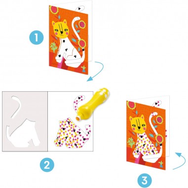 Coffret Peinture Des points c'est tout ! Dès 18 mois - Djeco