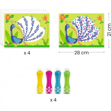 Coffret Peinture Des points c'est tout ! Dès 18 mois - Djeco