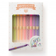 10 stylos gel candy - Ecrire et dessiner - Djeco