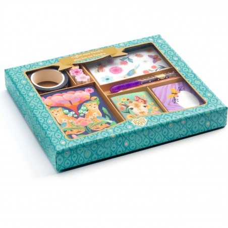 Coffret invitation papier à lettre mini Kendra - Djeco