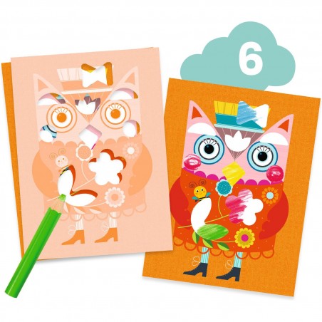 Coffret multi activités Le chat et ses amis - Djeco