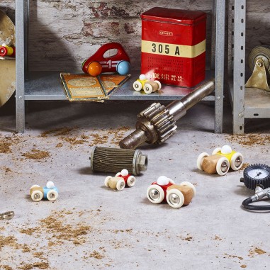 Mini voiture Moit-Moit bleue - Garages et véhicules - Vilac