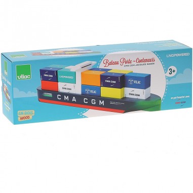 Bateau porte-conteneurs Jacques Saadé - Garages et véhicules - Vilac