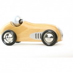 Voiture en bois, Old sport grand modèle bois naturel - Véhicules de collection - Vilac 2
