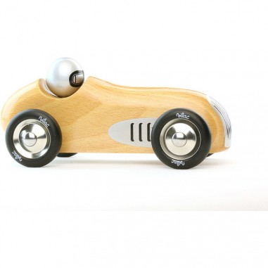 Voiture en bois, Old sport grand modèle bois naturel - Véhicules de collection - Vilac