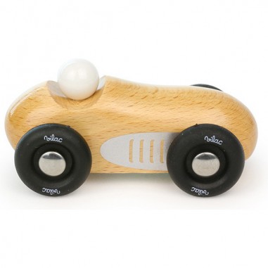 Voiture en bois, Old sport petit modèle bois naturel - Véhicules de collection - Vilac