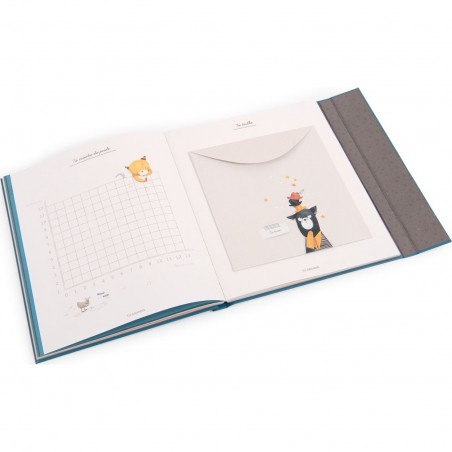 Livre de naissance Moulin Roty - Les Moustaches