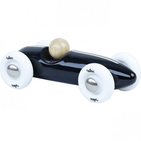 Voiture en bois, Grand prix vintage petit modèle noire - Véhicules de collection - Vilac