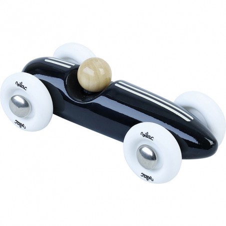 Voiture en bois, Grand prix vintage petit modèle noire - Véhicules de collection - Vilac