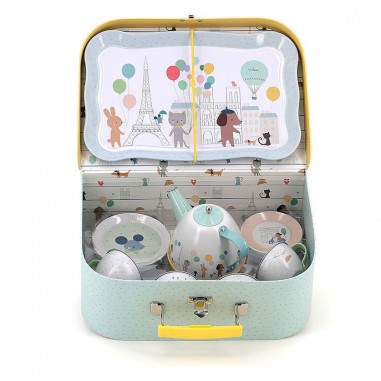 Dînette musicale La nature - Sarah Betz - Cuisine et marchande - Vilac