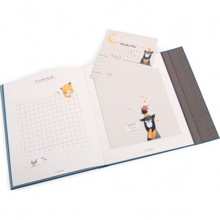 Livre de naissance Moulin Roty - Les Moustaches
