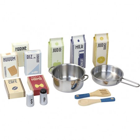 Cuisine Cuistot moutarde - Cuisine et marchande - Vilac
