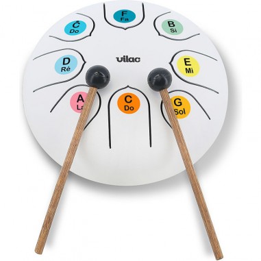 Tongue drum - Tambour à langues xylophone - Musique - Vilac