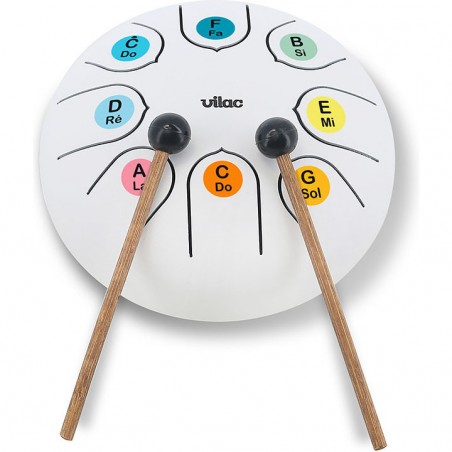 Tongue drum - Tambour à langues xylophone - Musique - Vilac
