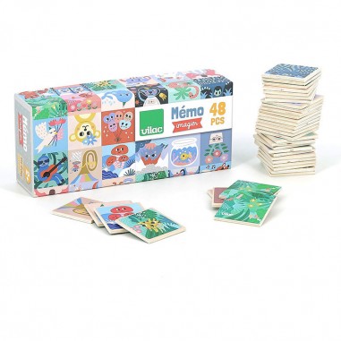 Mémo imagier - Michelle Carlslund - Jeux de société - Vilac