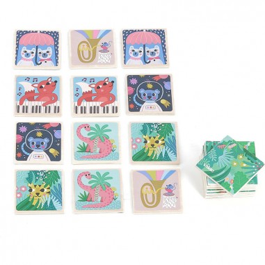 Mémo imagier - Michelle Carlslund - Jeux de société - Vilac