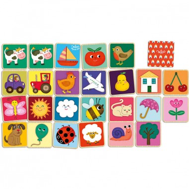 Mémo imagier Mélusine - Jeux de société - Vilac