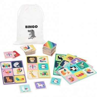 Loto en bois, Animaux arc-ciel - Andy Westface - Mes premiers jeux - Vilac