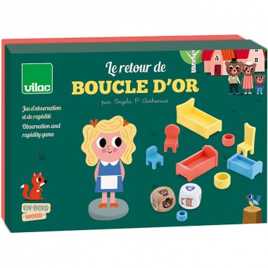 Le retour de Boucle d'Or - Ingela P.Arrhenius - Jeux de société - Vilac