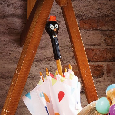 Parapluie en bois Boizoos, René le pingouin - Parapluies - Vilac