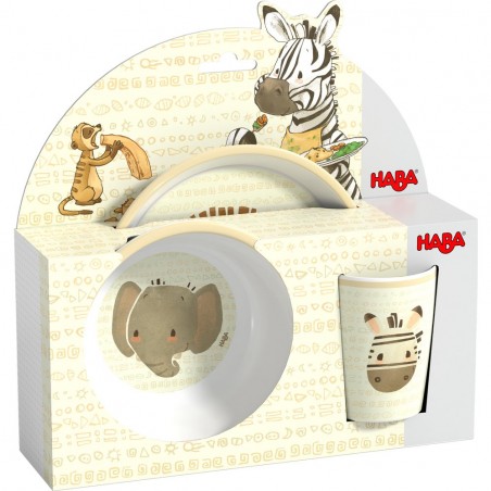 Set vaisselle Safari - Haba