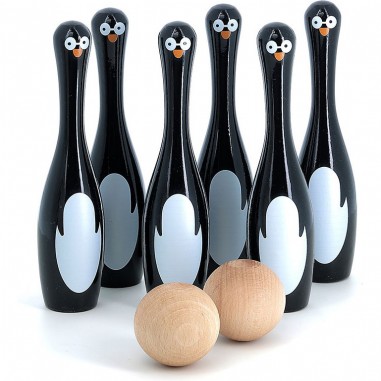 Quilles bowling pingouins - Quilles / pétanque - Vilac