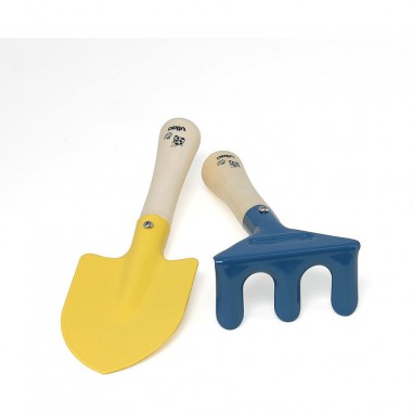 Le petit jardinier - Rateau, Gants - Outils de jardinage Enfant En Bois - Vilac