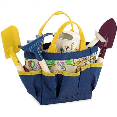 Mon petit potager - Pelle, Rateau, Arrosoir - Outils de Jardinage Enfant - Vilac