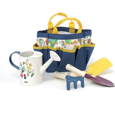 Mon petit potager - Pelle, Rateau, Arrosoir - Outils de Jardinage Enfant - Vilac