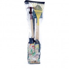 Grand set de jardinier - Râteau Pelle Gants - Outils De Jardinage Enfant En Bois - Vilac 2