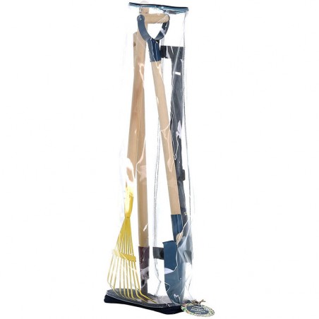 Grand set de jardinier - Râteau Pelle Gants - Outils De Jardinage Enfant En Bois - Vilac