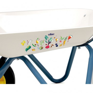 Brouette métal du p'tit jardinier - Outils De Jardinage Enfant En Bois - Vilac