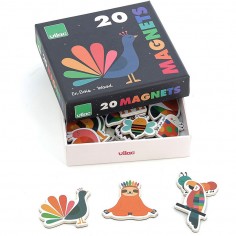 Coffret de 20 magnets animaux - Andy Westface - Magnets - Vilac 2