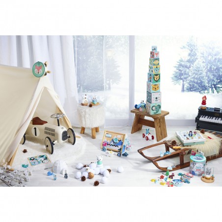 Boîte à musique en bois Boizoos, Mariette la minette - Cadeaux de naissance - Vilac