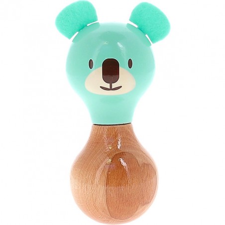 Hochet en bois Boizoos, Alice la koala - Cadeaux de naissance - Vilac