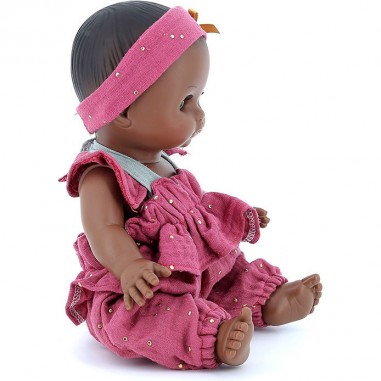 Petit Câlin métisse 28 cm Lya - Les petits - 28 cm - Vilac