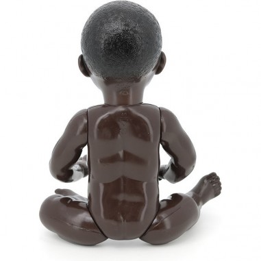 Baigneur noir laqué nu 40 cm - Poupées nues - Vilac