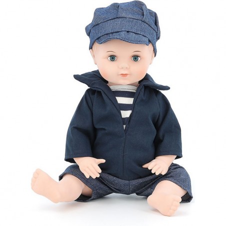 Baigneur 40 cm Marin - yeux bleus - Baigneur - Vilac