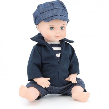 Baigneur 40 cm Marin - yeux bleus - Baigneur - Vilac