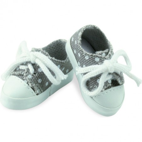 Baskets grises pour Minouche 34 cm - Chaussures - Vilac