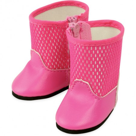 Bottes roses pour poupée de 39 à 48 cm - Chaussures - Vilac
