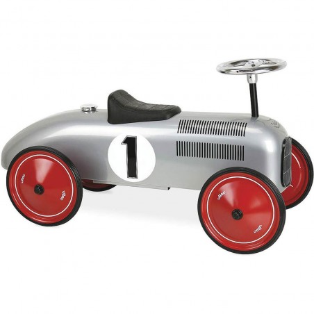 Porteur voiture vintage gris - Un jeu - Vilac