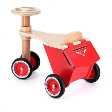 Triporteur petit postier en bois - Vilac