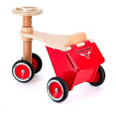 Triporteur petit postier en bois - Vilac