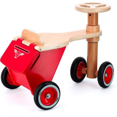 Triporteur petit postier en bois - Vilac