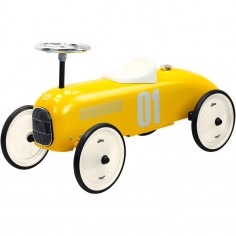 Porteur voiture vintage jaune - Vilac