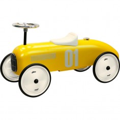 Porteur voiture vintage jaune - Vilac 2